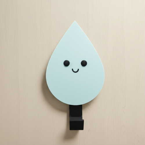 Cabide de Parede Gota Sorriso