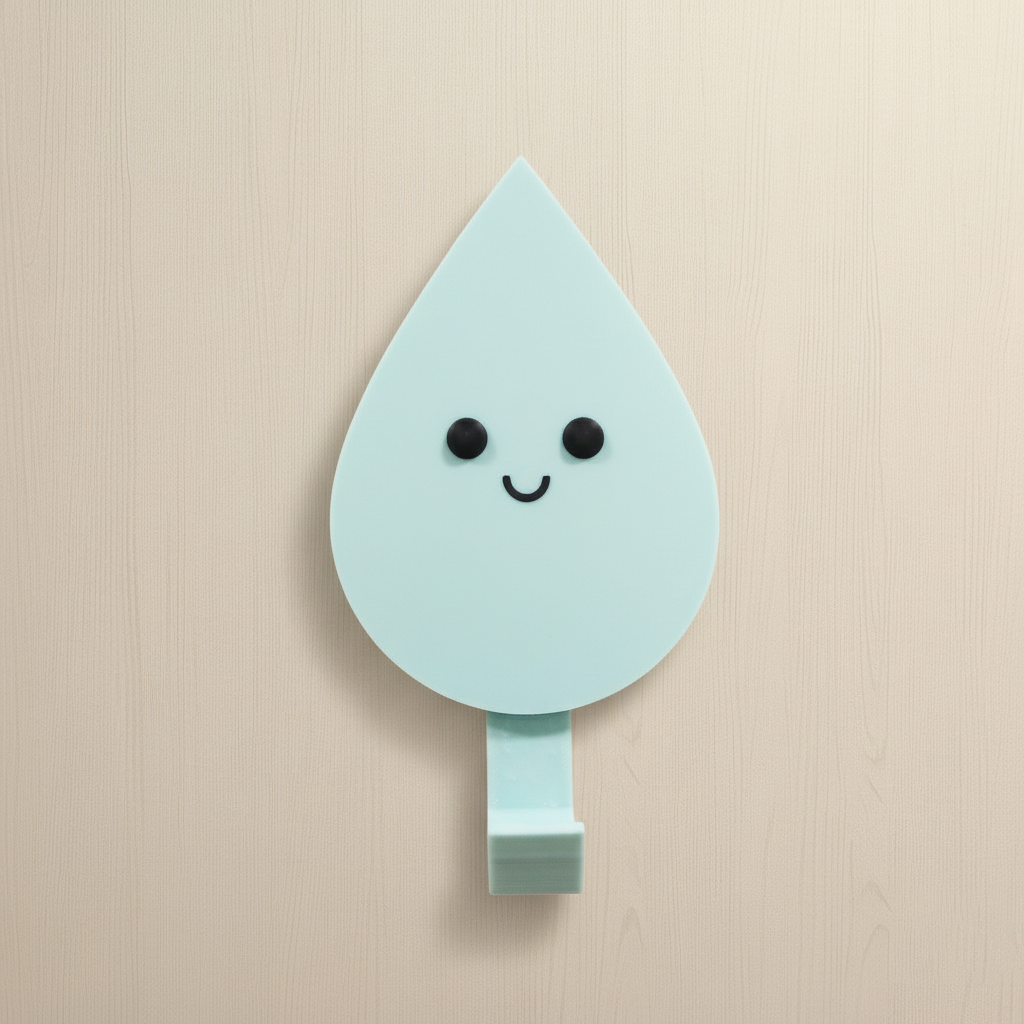 Cabide de Parede Gota Sorriso