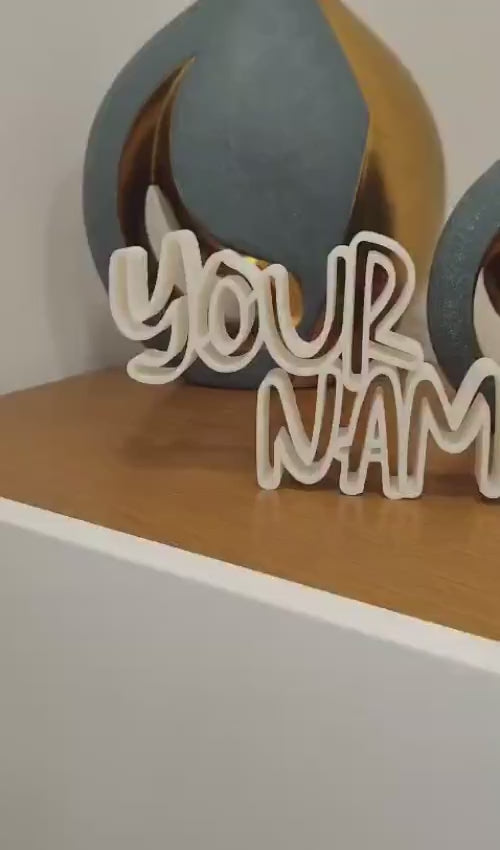 Personalized Name Plate 2 Names