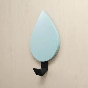 Raindrop Coat Hook | Modern Decorative Hook | Eco-Friendly PLA